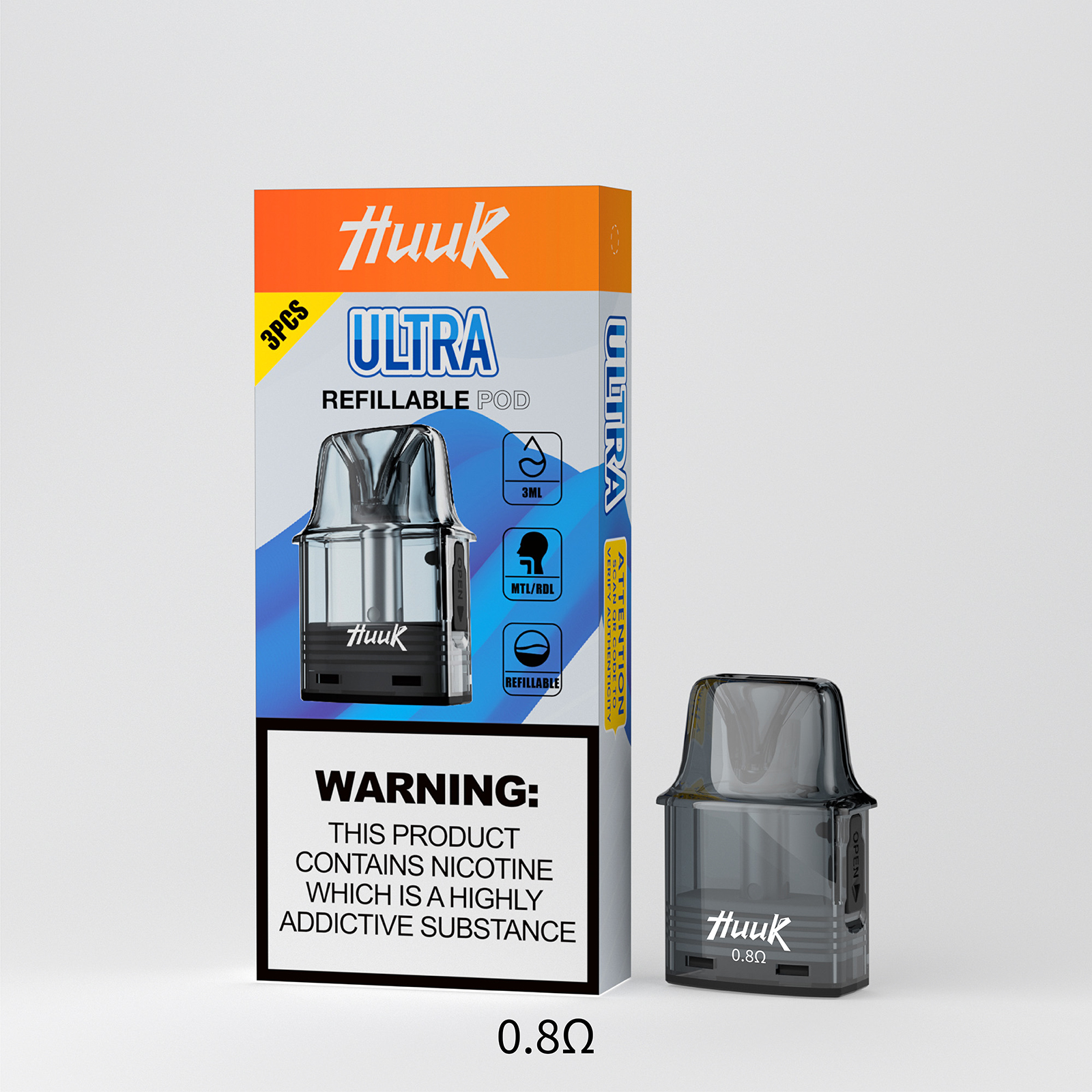HUUK 虎克 入門級註油式主機套裝|隨附 0.6Ω 空彈:圖片 12